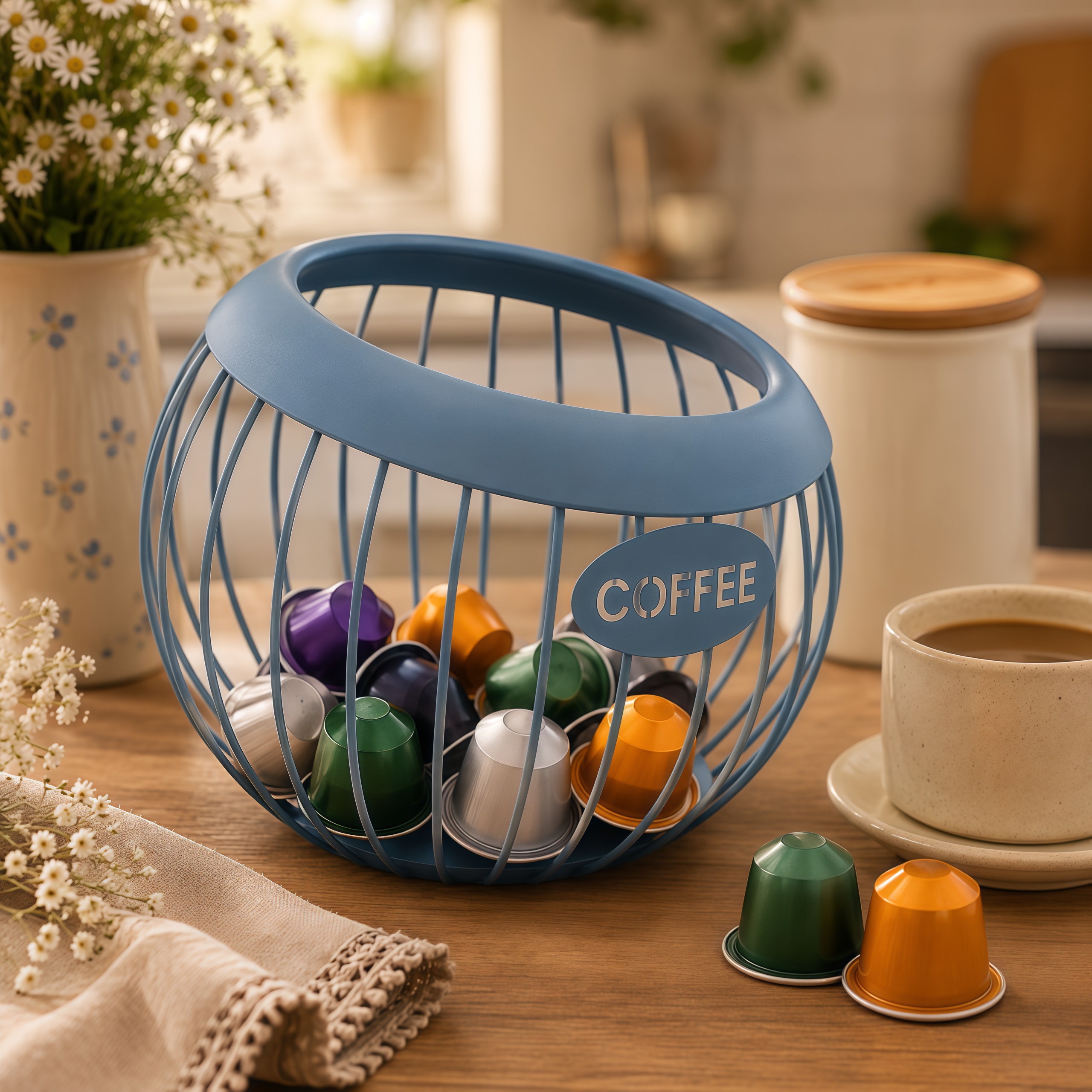 Porta Cápsulas De Café Suporte Armazenamento Organizador Para Café