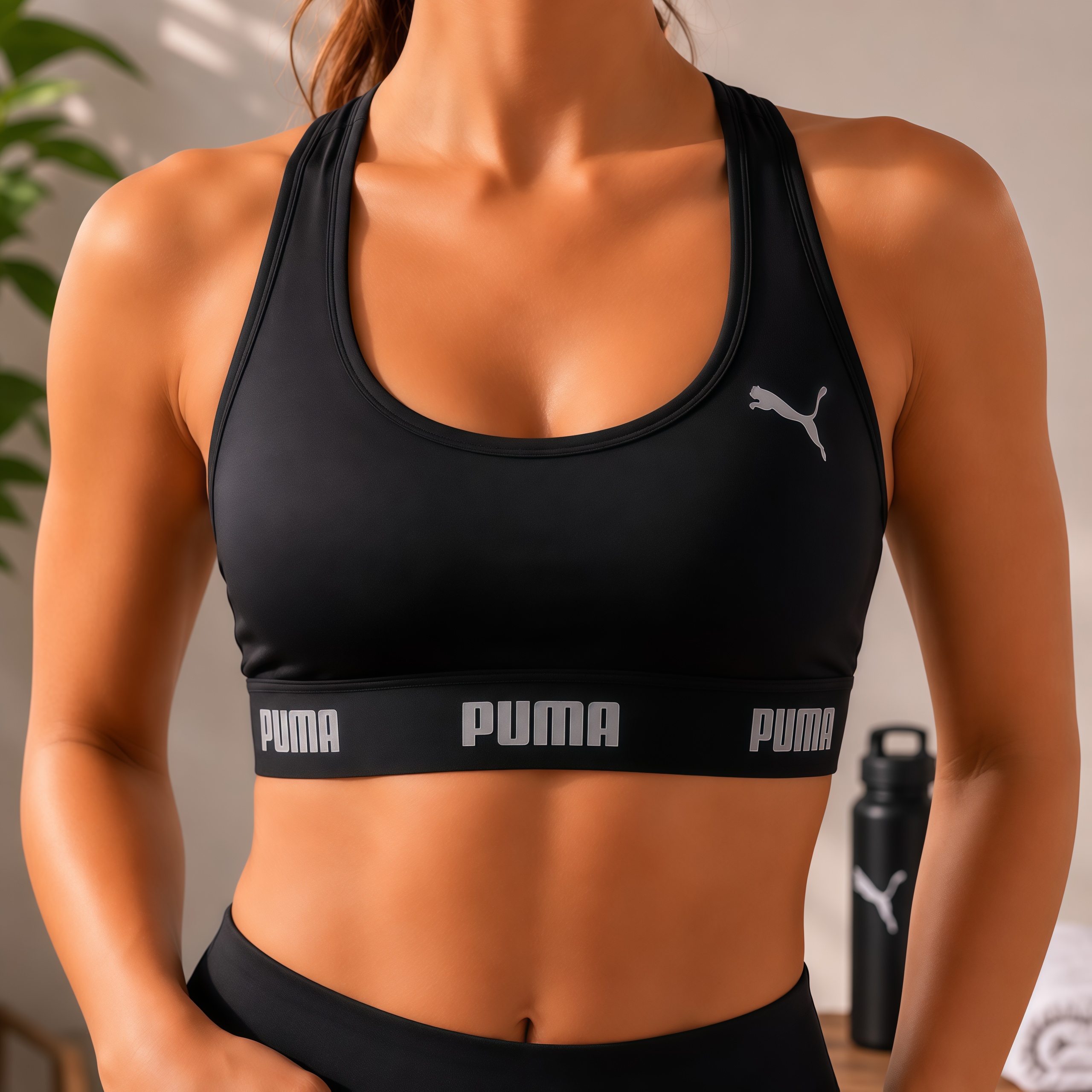 Top Puma Academia Fitness Original Nadador Alta Sustentação