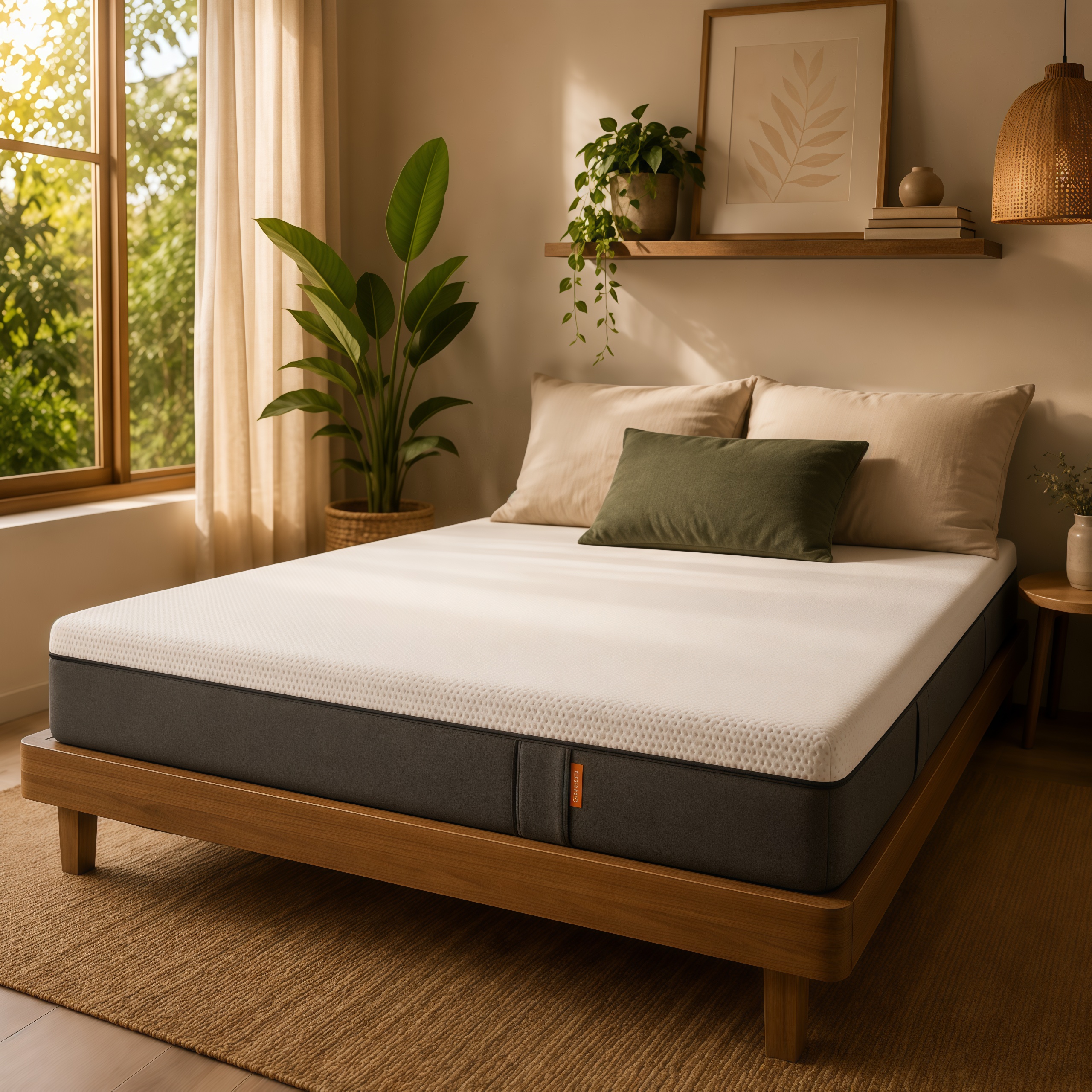 Colchão Emma Original Casal - Tecnologia Alemã Cor Branco/Cinza