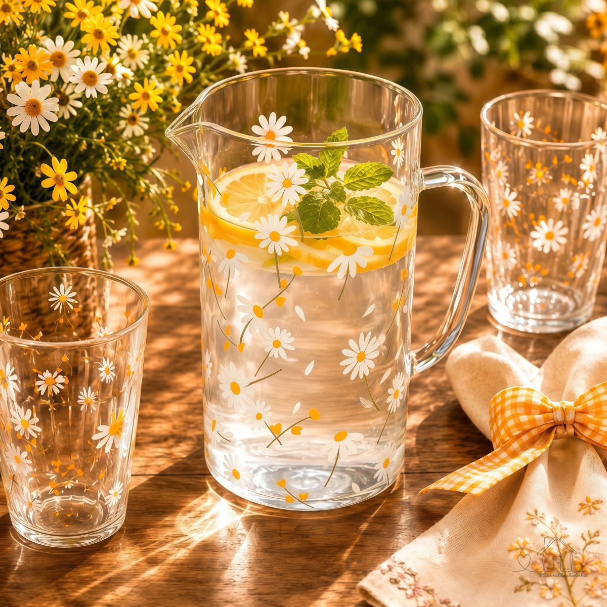 Jarra Sunflower 1,2l Vidro Borossilicato - Wolff