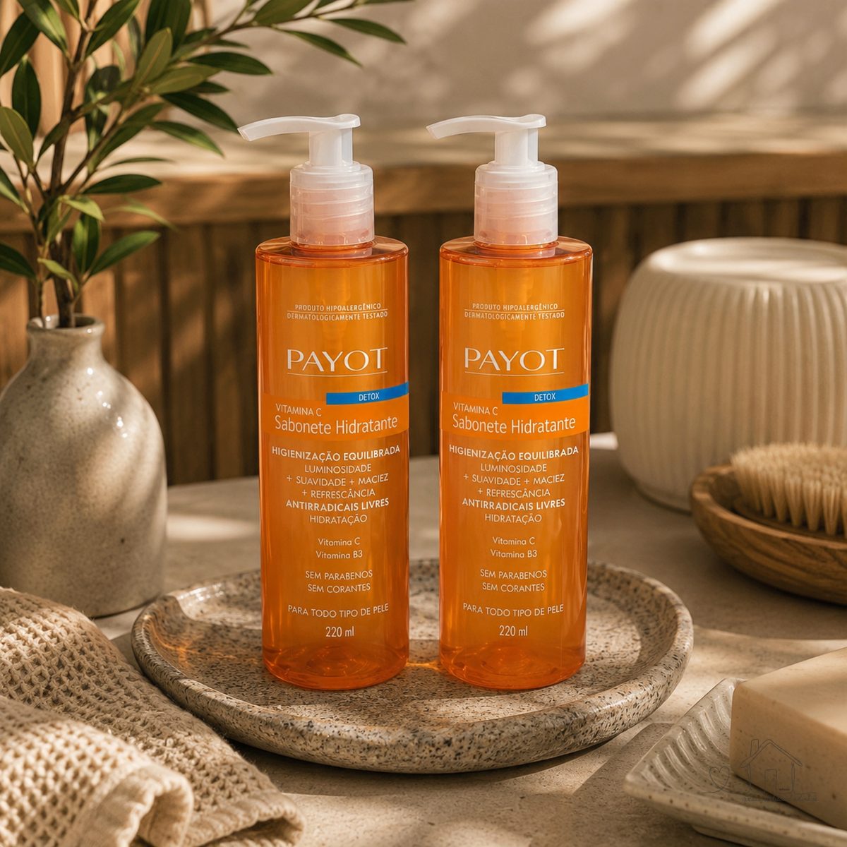 Kit Duo Sabonete Vitamina C Payot