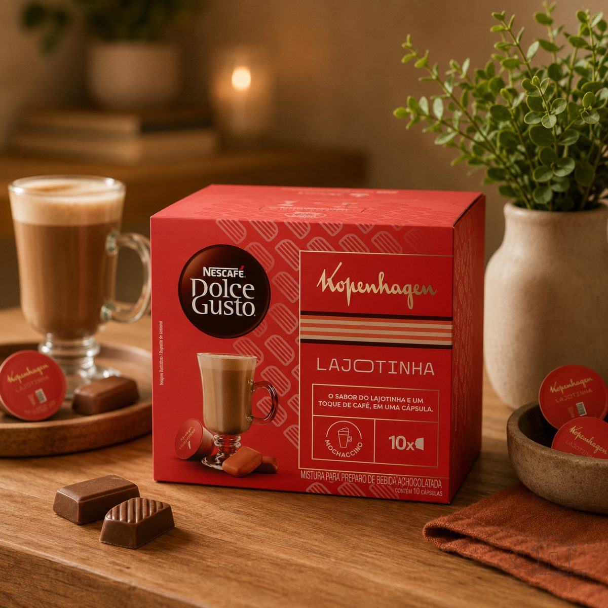 Cápsula de Café Dolce Gusto Kopenhagen Lajotinha | 10 Cápsulas