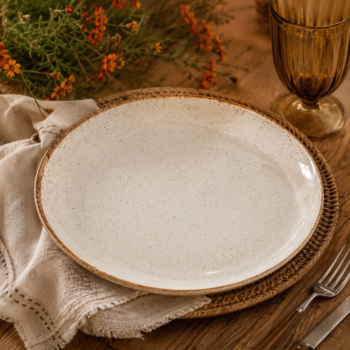 Kit Pratos de Porcelana Tramontina Rustico Decorado