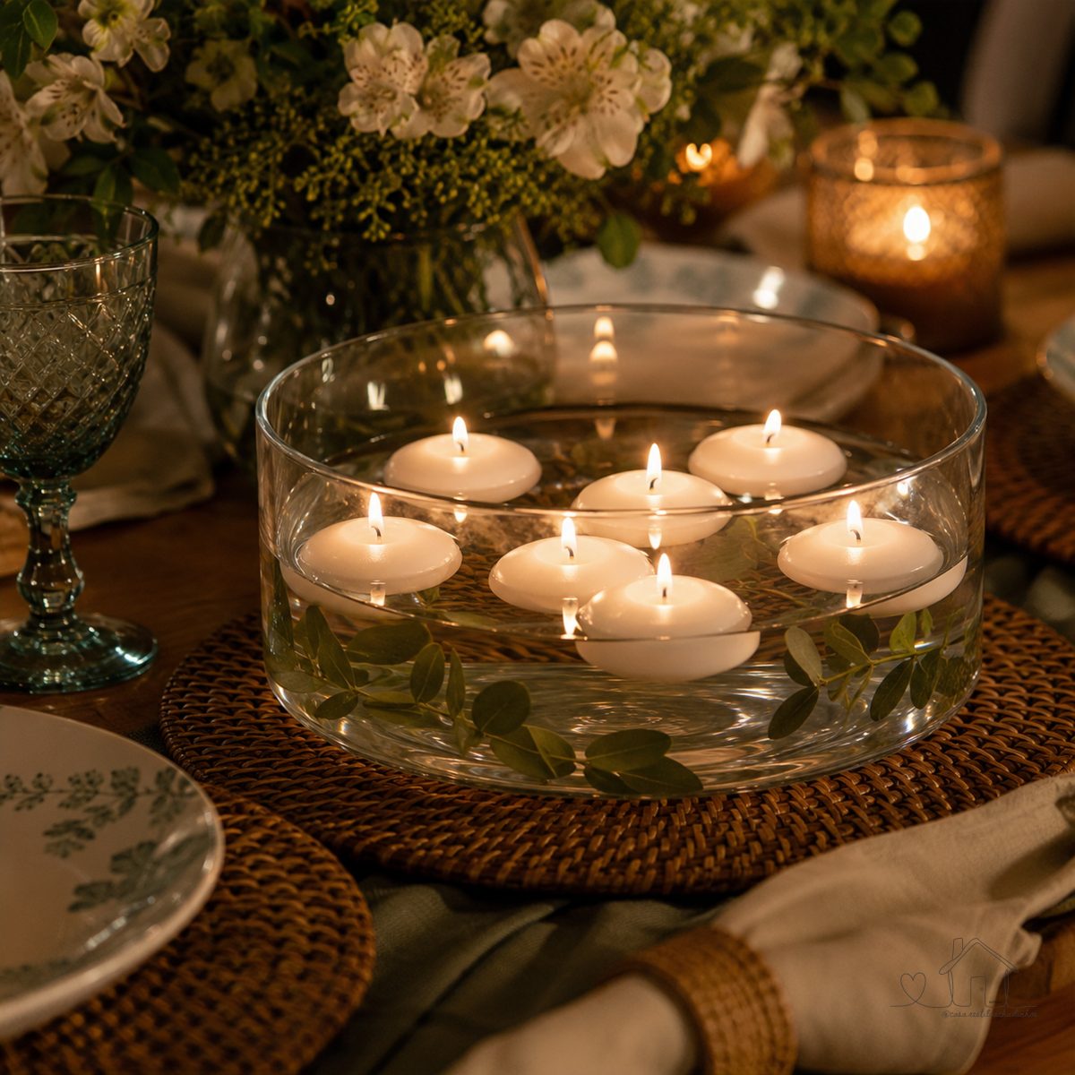 Velas Flutuantes de Decoração - Flutuam por até 18 horas - 2 unidades