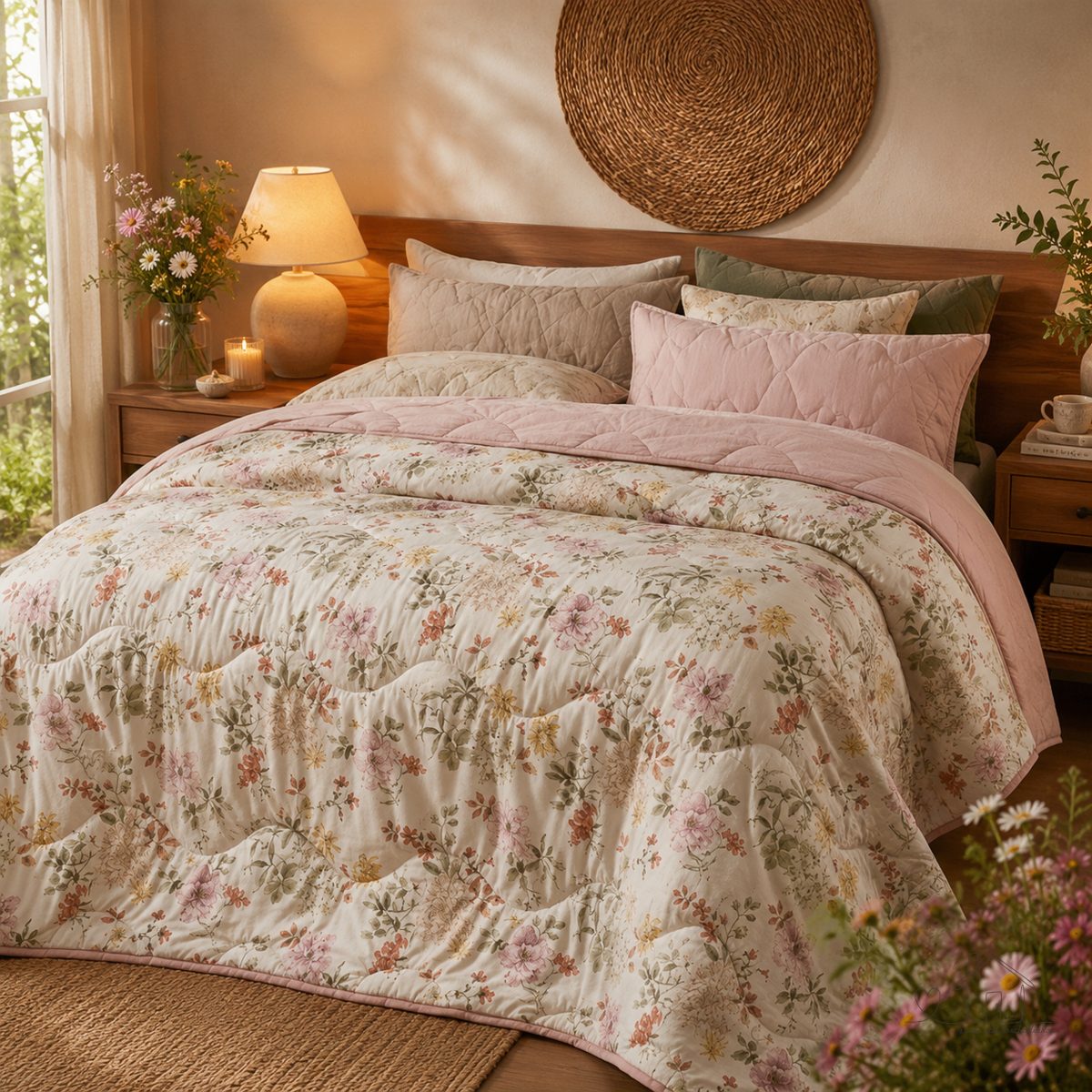 Edredom Dupla Face Casal  Altenburg Plush Blend Comfort Leve e Quente Qualidade Premium