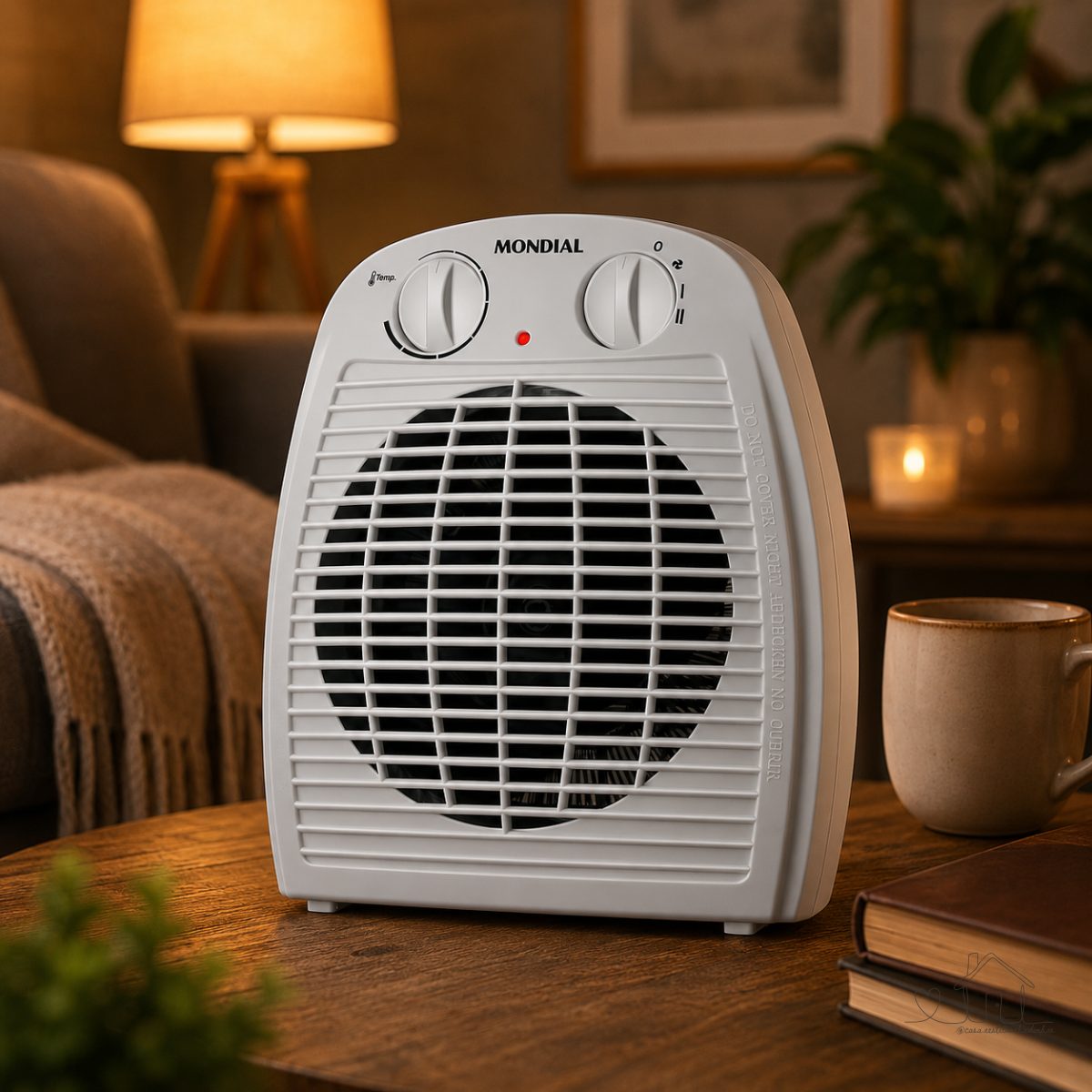 Aquecedor A Ar Mondial 2000W | Cinza/Branco, 220V. - Não fique no frio!