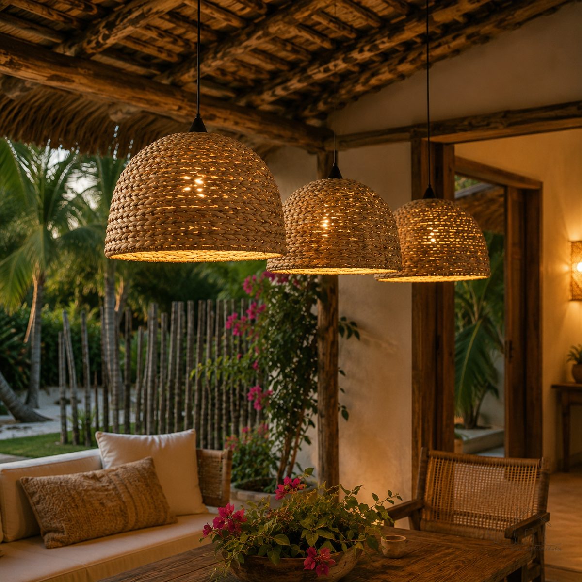 Lustre Pendente Natural Artesanal