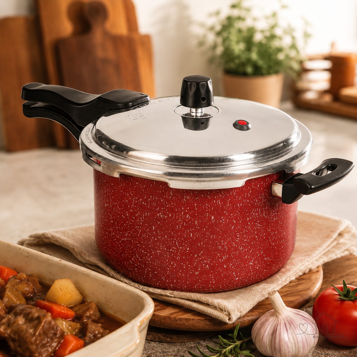 Panela de Pressão Fechamento Externo Polida 4,5L