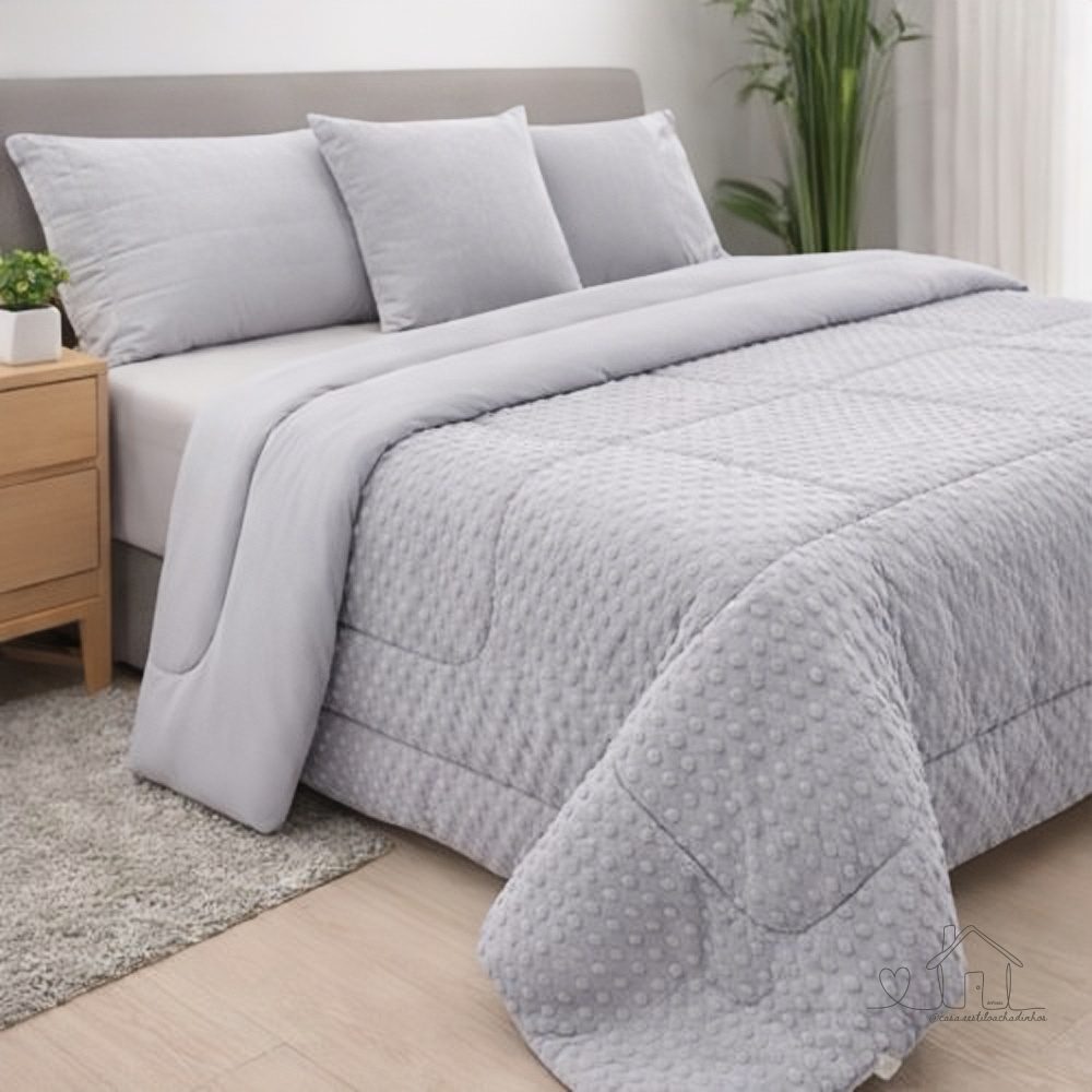 Coberdrom Queen Double Soft Dupla Face 2,20x2,40 – Manta Grossa 140g | Toque Ultra Macio