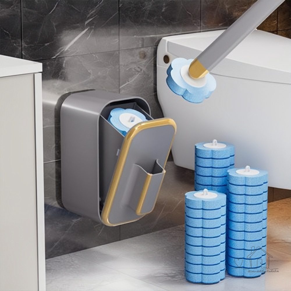 Escova para limpeza de uso sanitário DESCARTÁVEL.