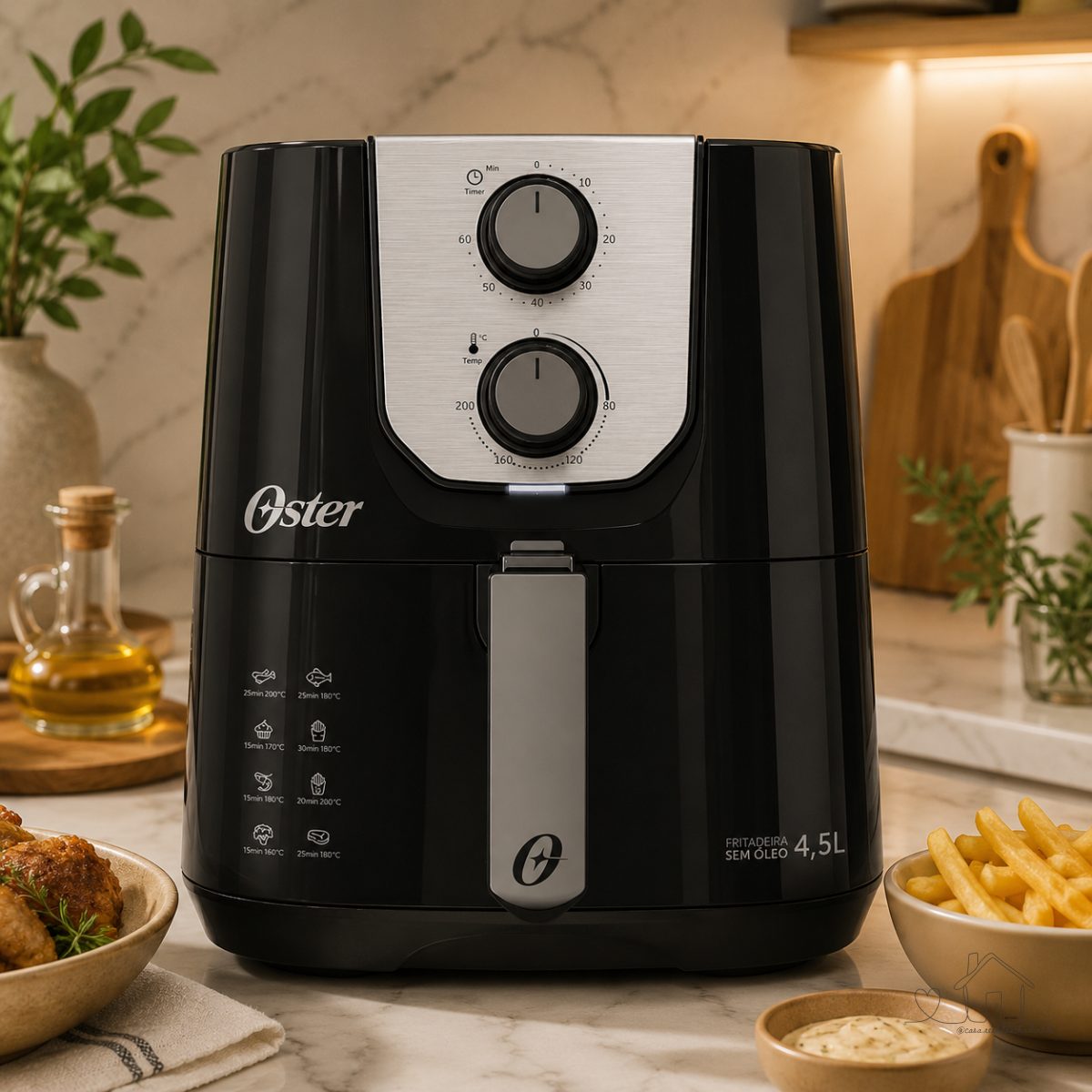 Fritadeira Black Perform 4,5L Oster