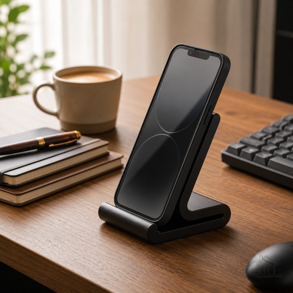 Suporte Celular De Mesa Universal Ergonômico - Base Antiderrapante