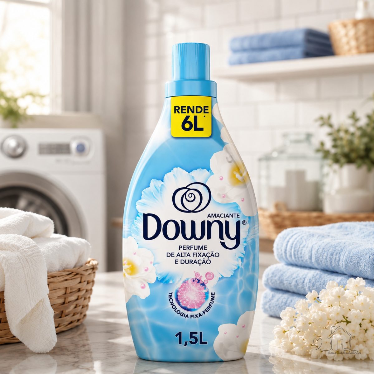 Downy Amaciante Concentrado Brisa Suave 1.5L Rende 6L