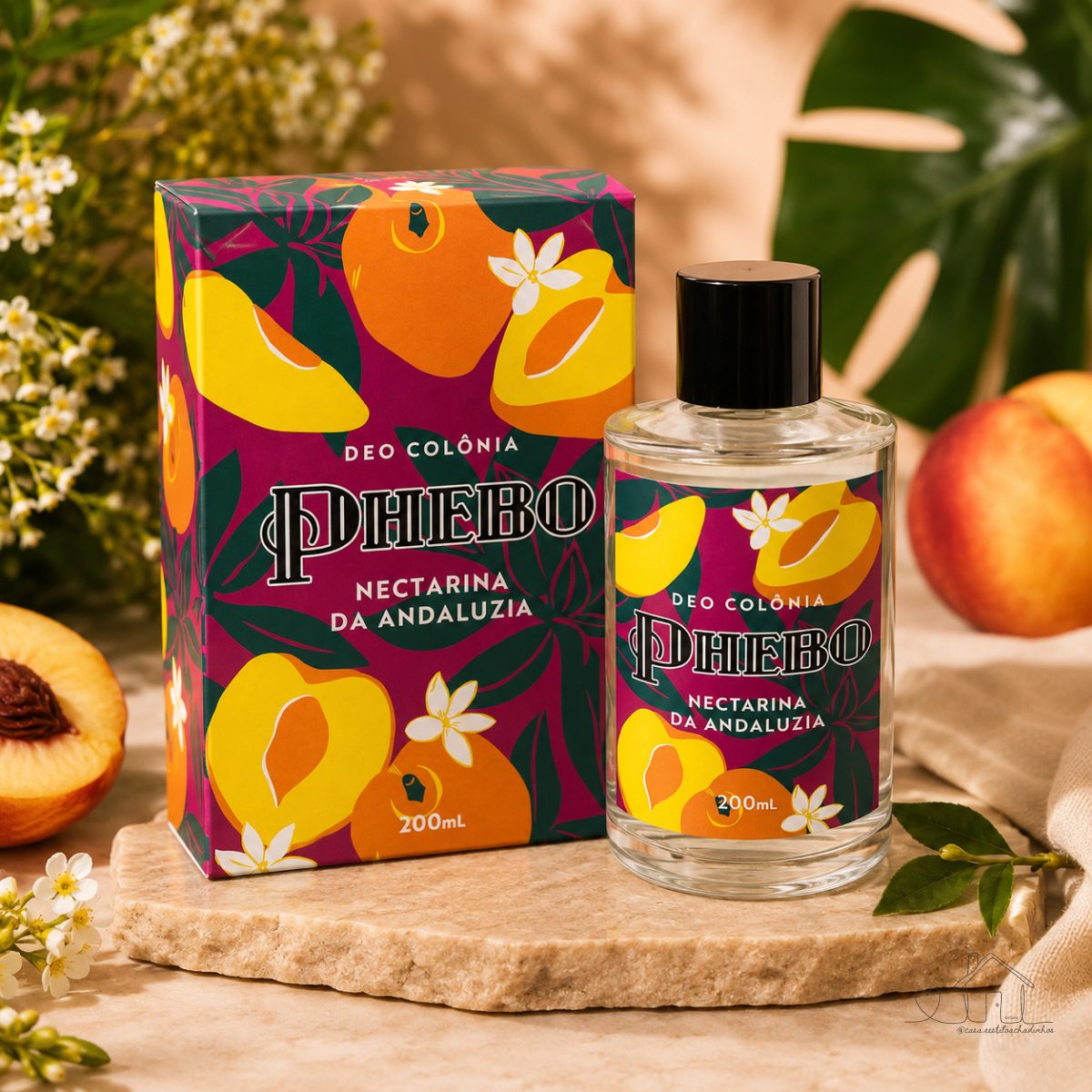 PHEBO - Deo Colônia Nectarina da Andaluzia 200ml