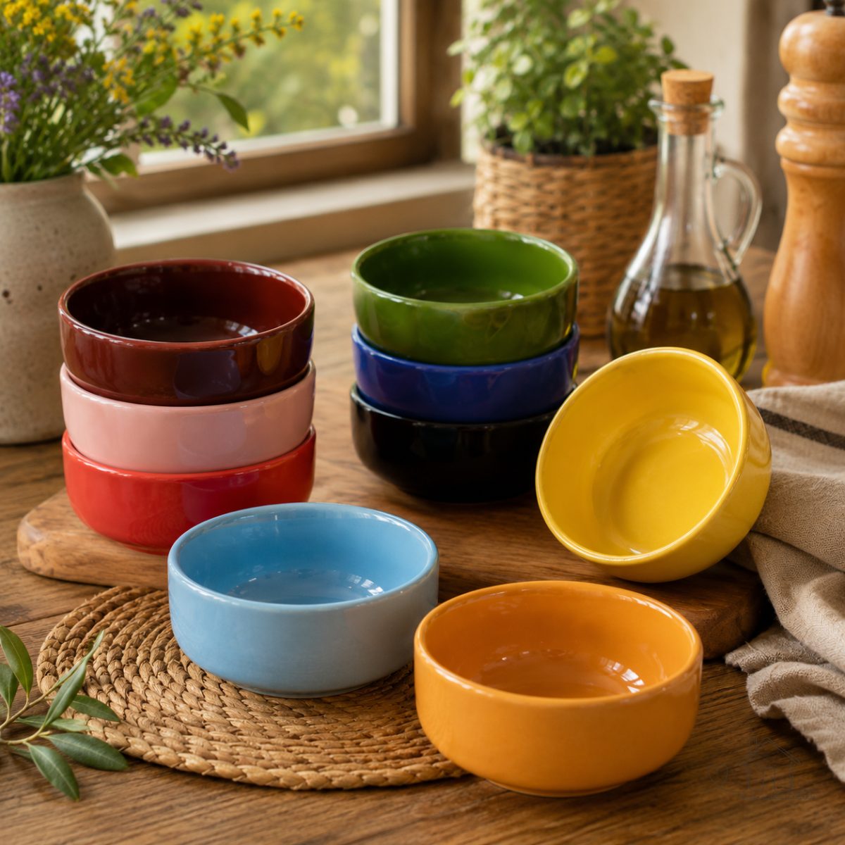 Bowl Tigela Cumbuca 390ml Cerâmica | Sopas Caldos Sobremesas Mesa Posta