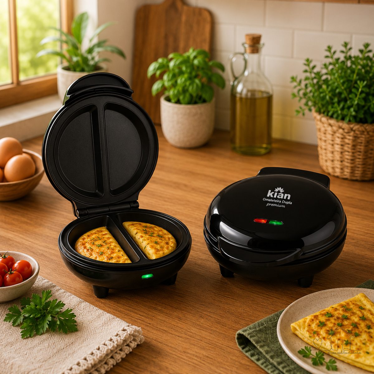 Omeleteira Mr Cheff Preta Redonda 127v / 220v