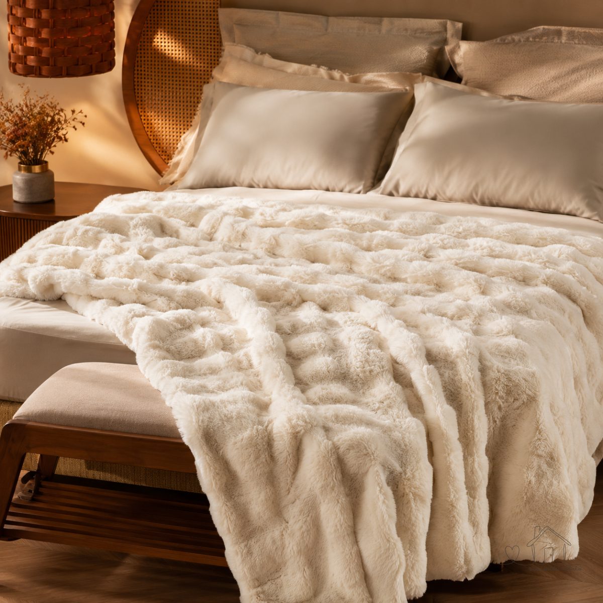 Cobertor Manta Luxuosa Blanket 430gr/m² - Casal, Queen e King