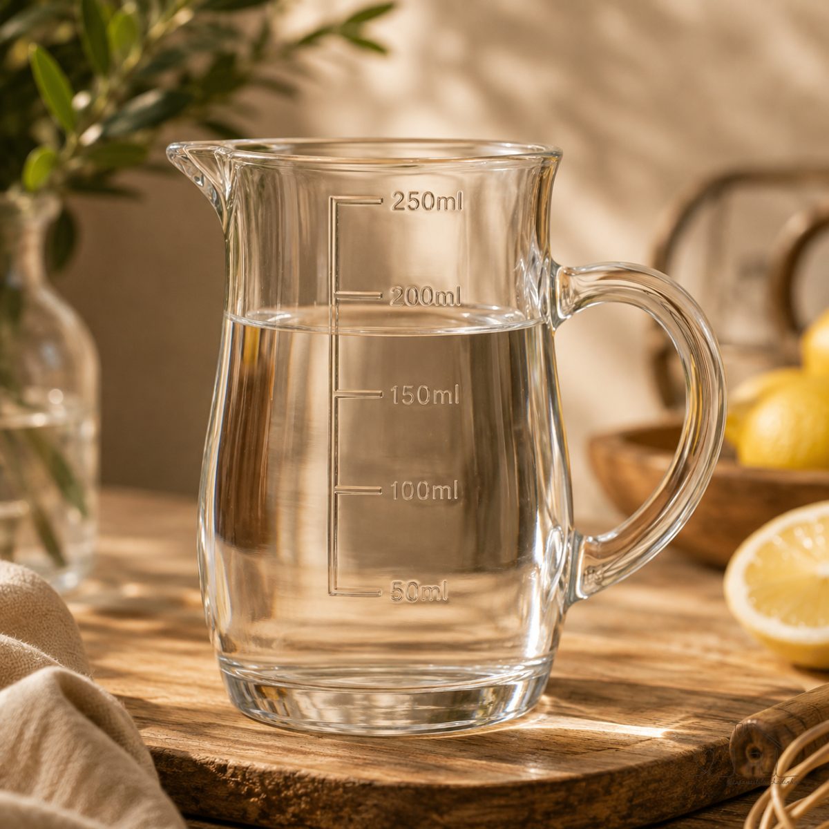 Jarra Medidora de Vidro 250ml - Lyor