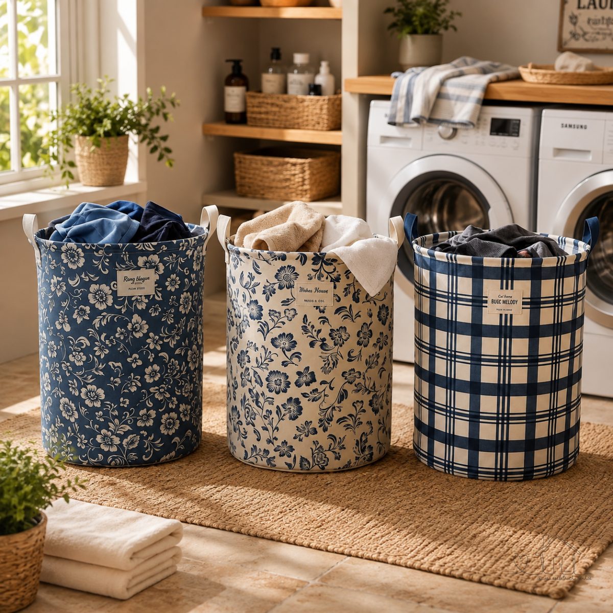 Cesto Organizador Roupa Suja Dobrável Multiuso 25l Grécia