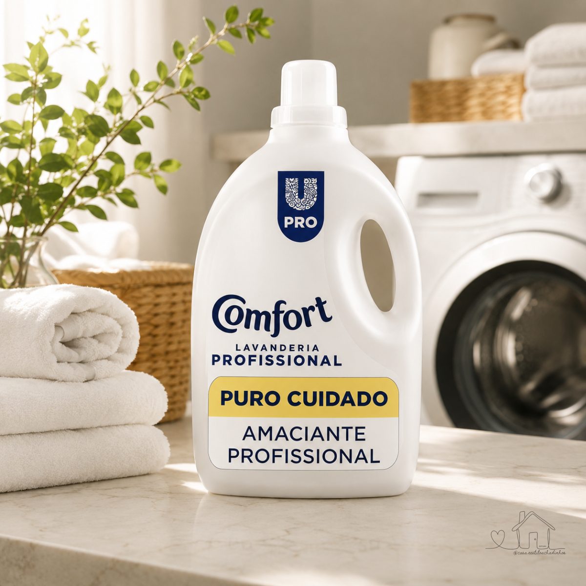 Amaciante Comfort Lavanderia Profissional Puro Cuidado 5 L