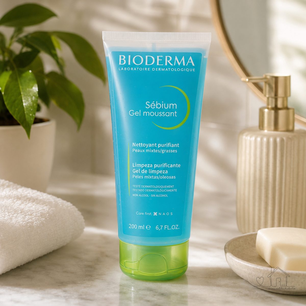 BIODERMA Gel de Limpeza Facial Antioleosidade Sébium Gel Moussant 200ml
