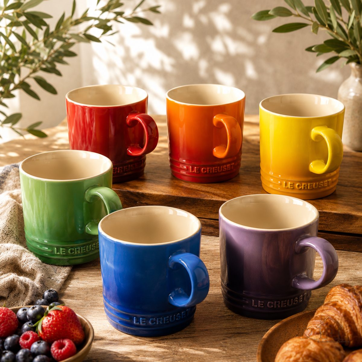 6 Canecas 100 ML Rainbow Le Creuset