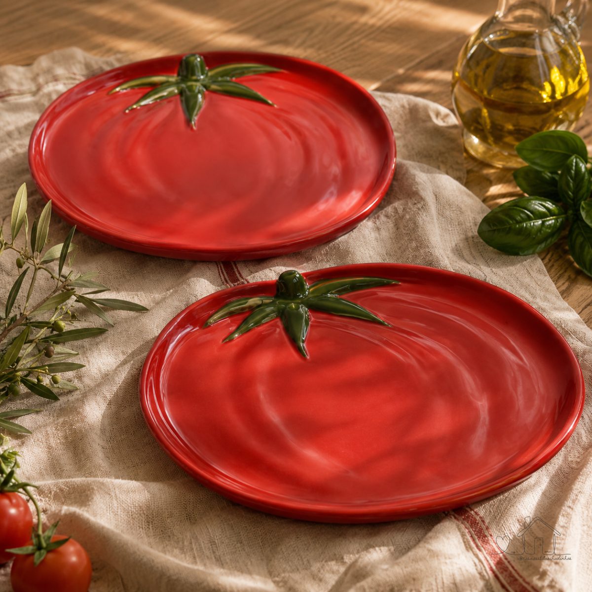 Prato - Bowl de Tomate em Cerâmica