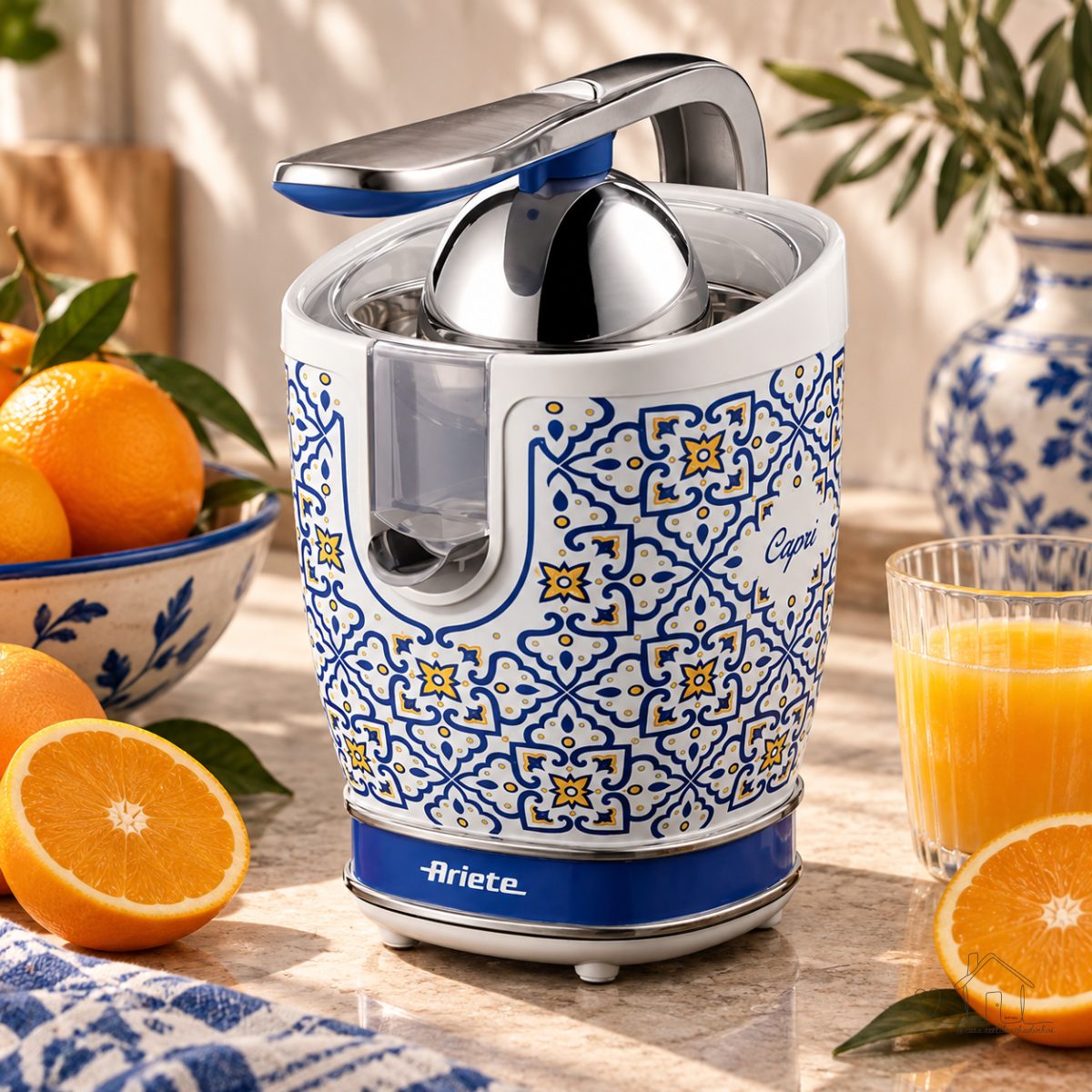 Espremedor De Frutas Ariete 413 Capri 85 W Estampa Colorida 60hz 127v