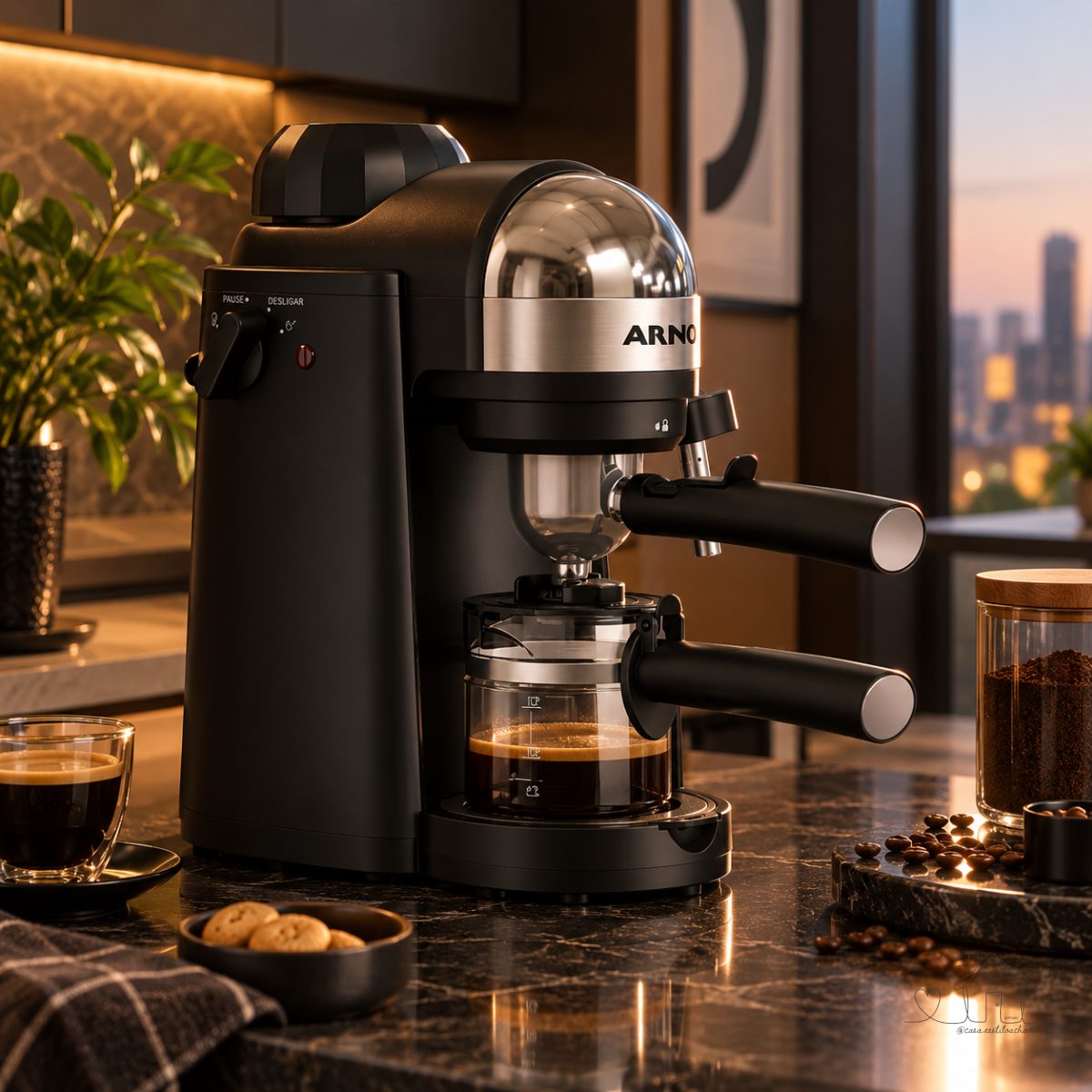 Cafeteira Arno Mini Espresso Cream 220v Original