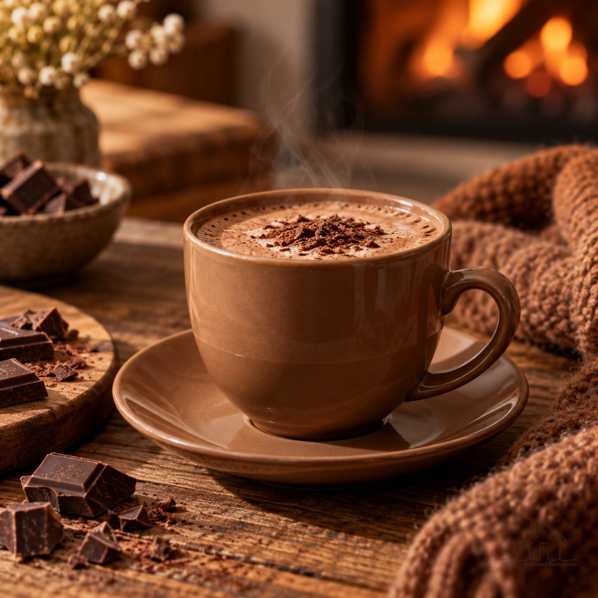 6 Xícaras de Café 90 ml Caramelo Rústico