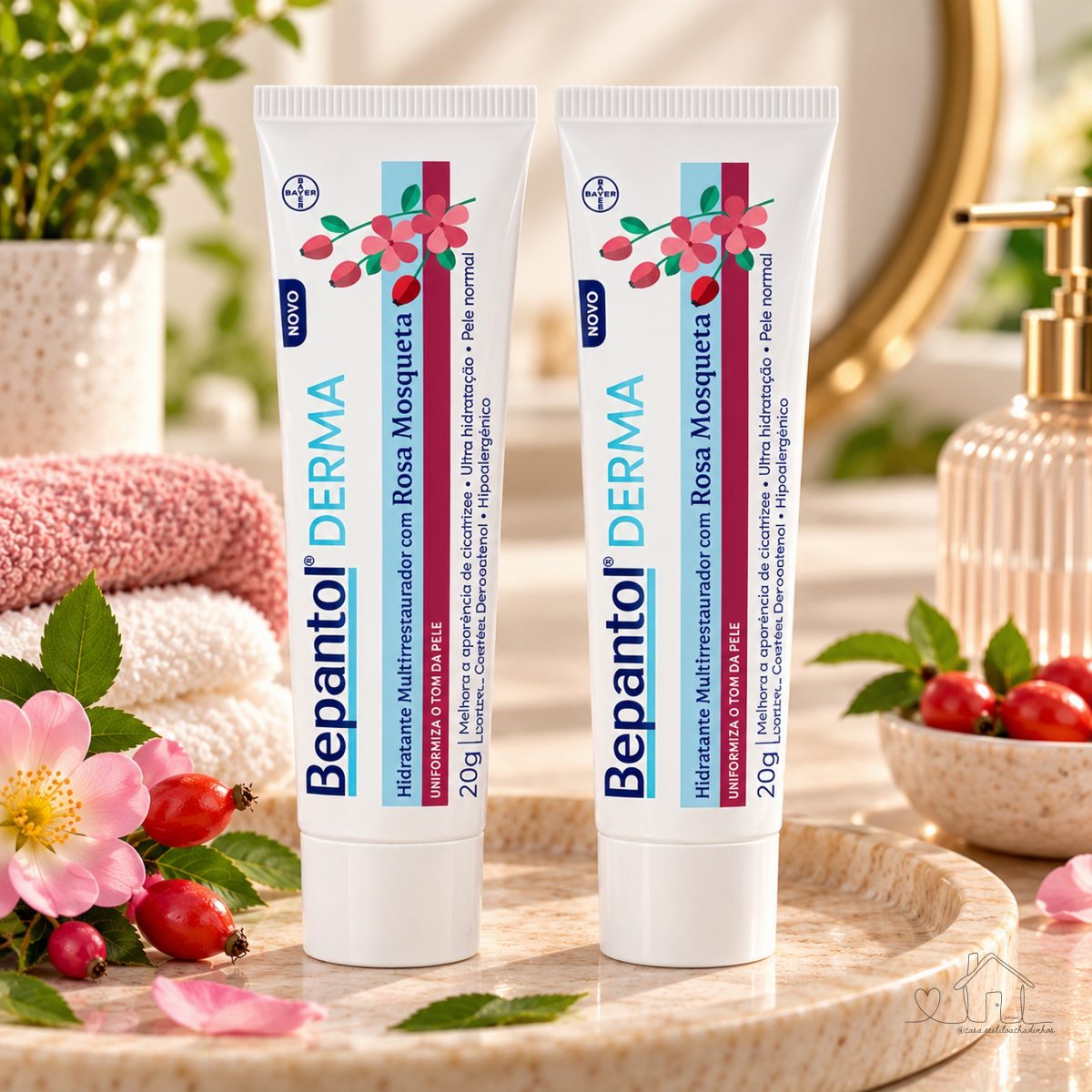 Hidratante Multirestaurador Rosa Mosqueta 2un Bepantol Derma