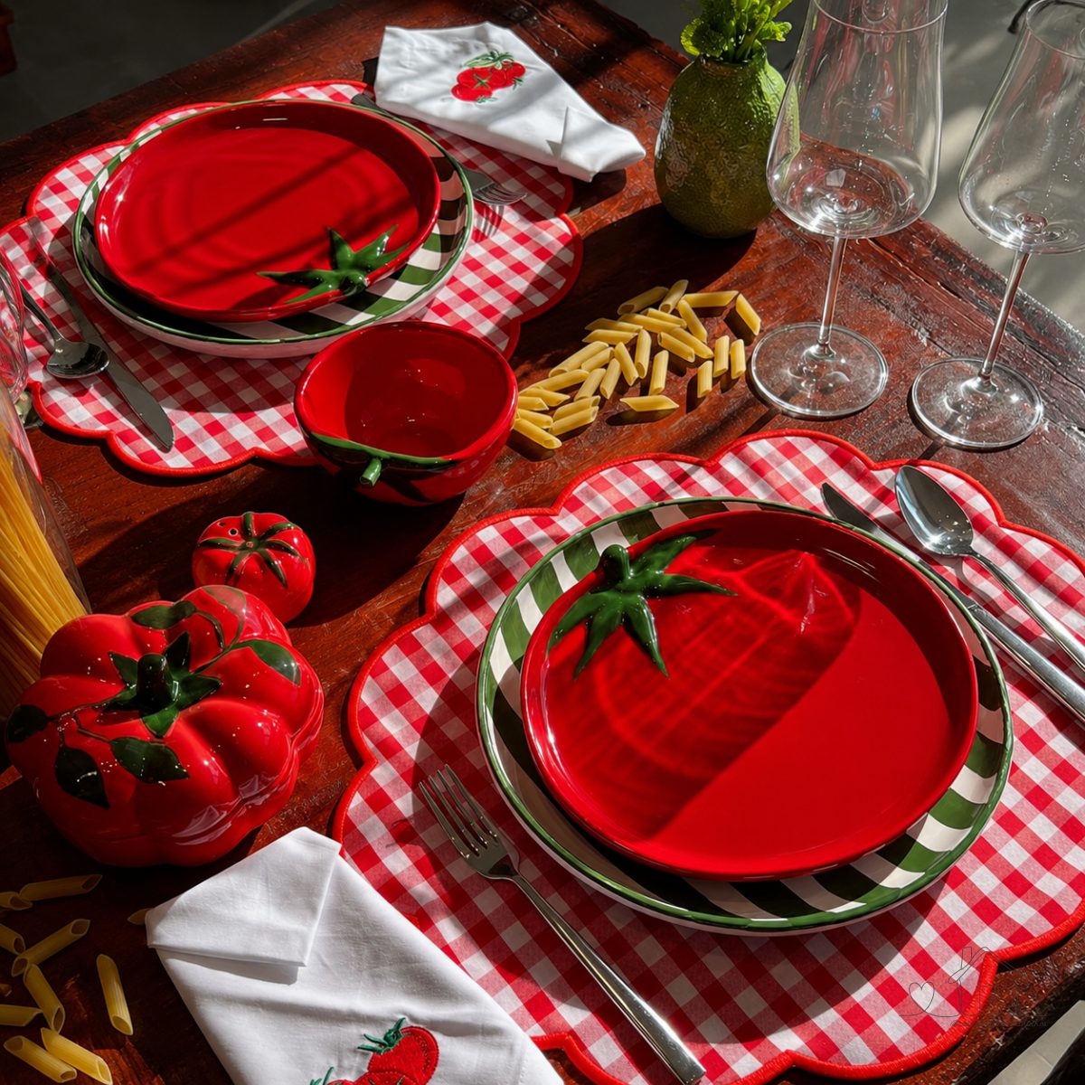Prato Tomate Seletta 22x24cm